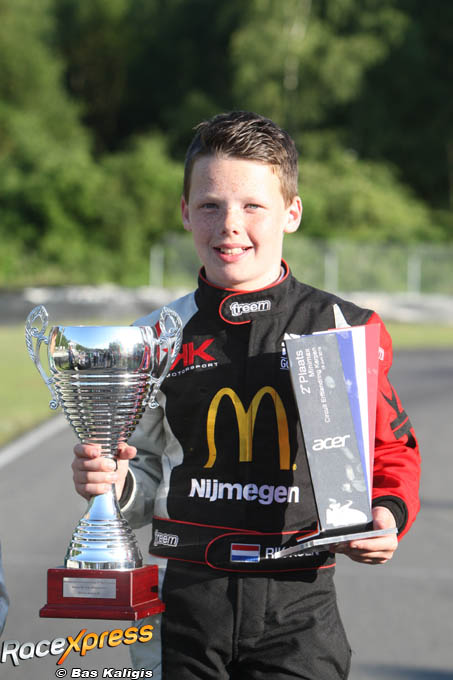Rik Koen podium en rookie winnaar